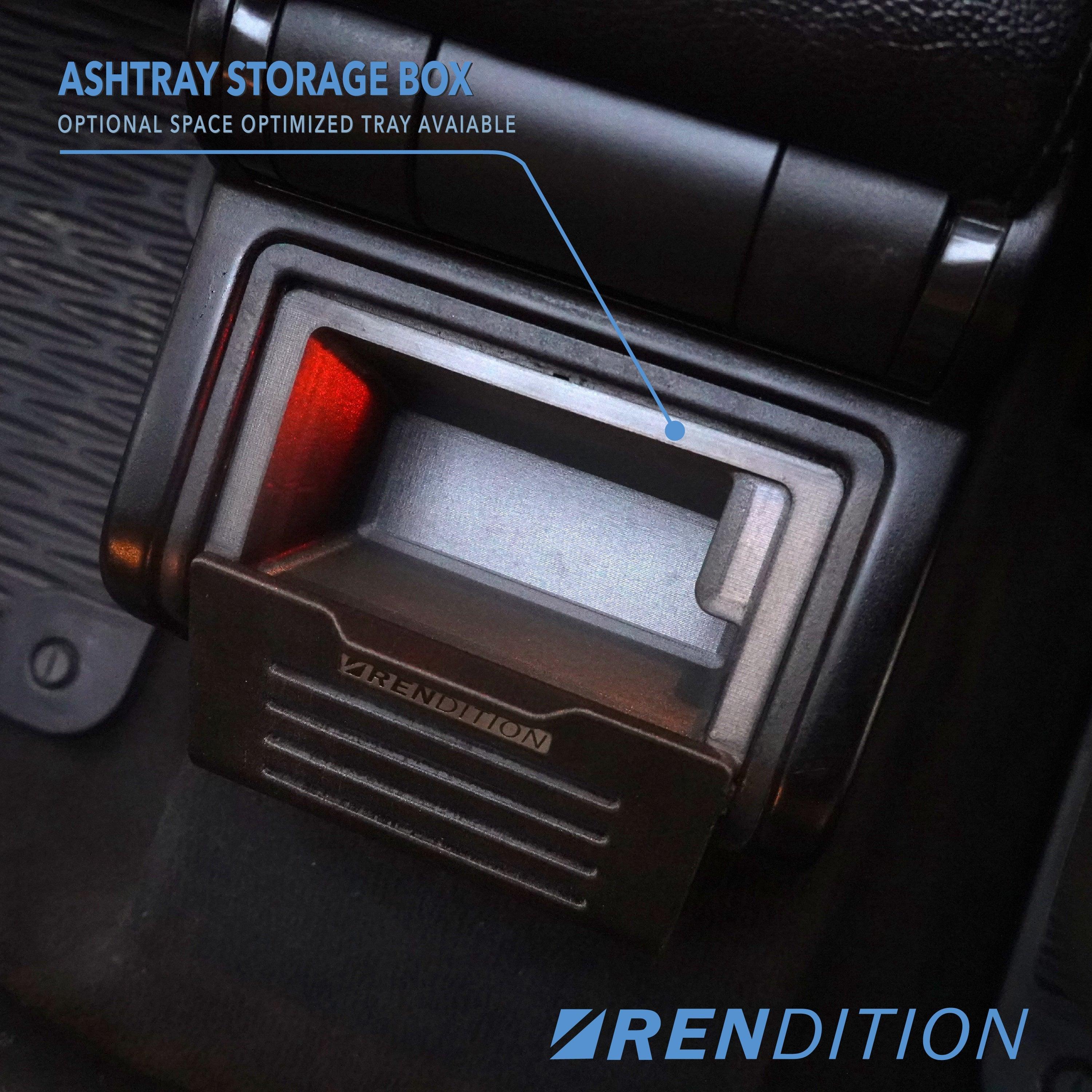 BMW E46 REAR ASHTRAY REPLACEMENT BOX SPACE OPTIMISED