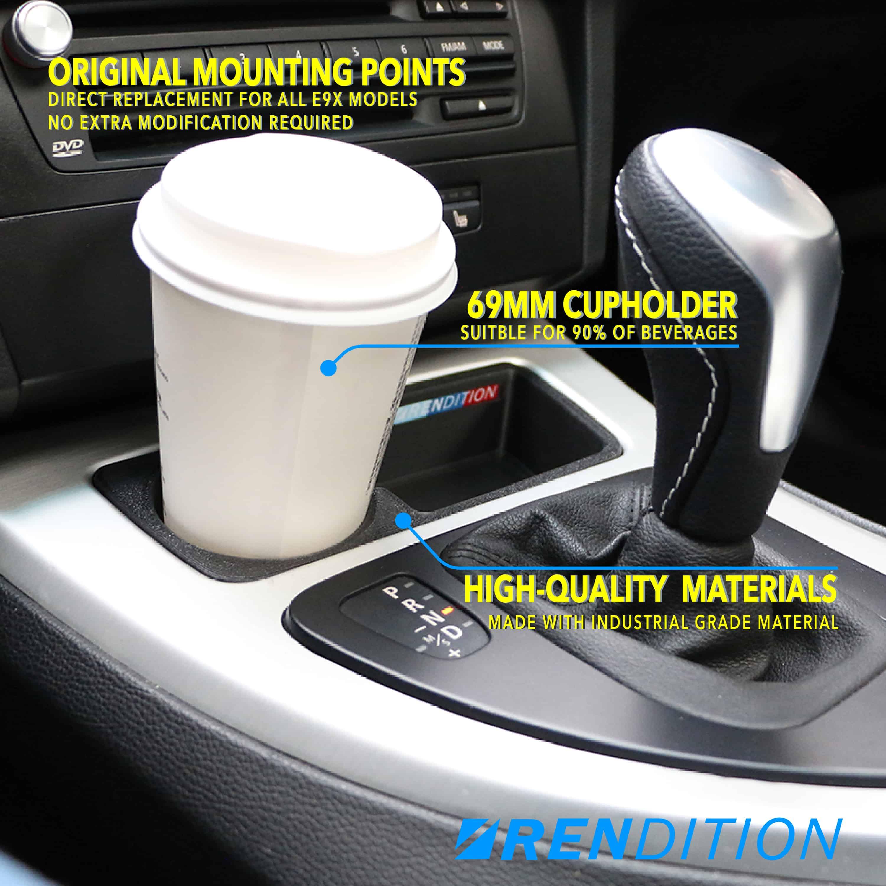 BMW E9X FRONT CUP HOLDER (E90 E91 E92 E93)