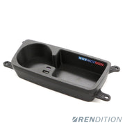 BMW E9X FRONT CUPHOLDER + USB (E90 E91 E92 E93)