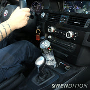 BMW E9X FRONT CUPHOLDER + USB (E90 E91 E92 E93)