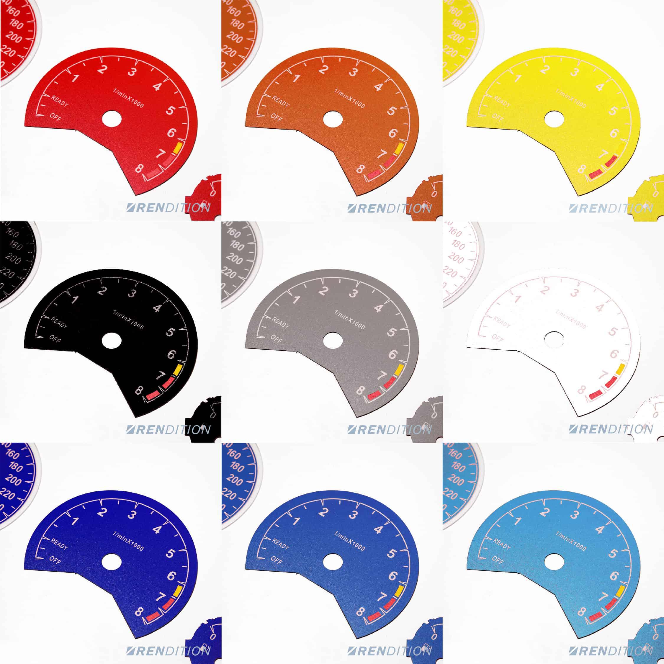 BMW F30 F31 F32 F80 F82 GAUGE FACE