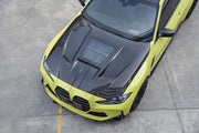 FORZA PERFORMANCE CARBON HOOD WITH GLASS for BMW M4 G82