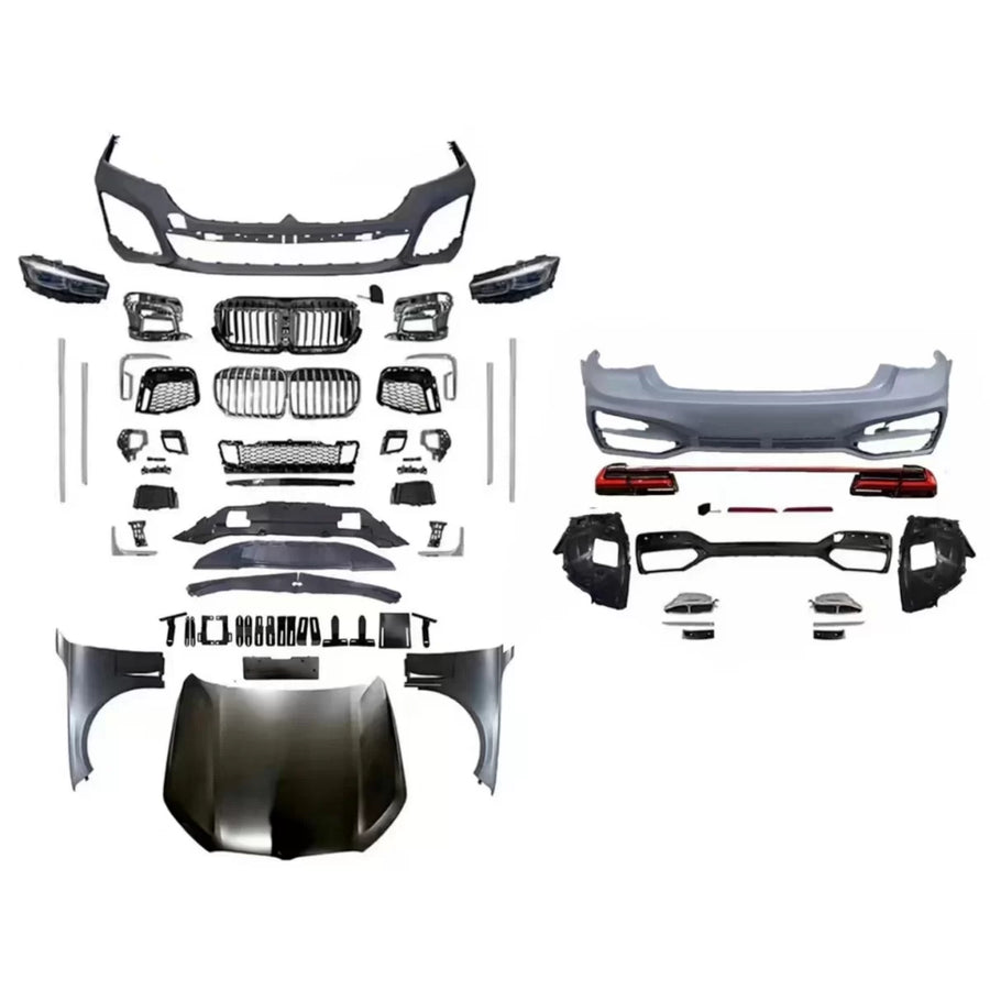 Body Kit suitable for BMW 7 Series F01 (2008-2015) Conversion to G12 Facelift Design – product image 1