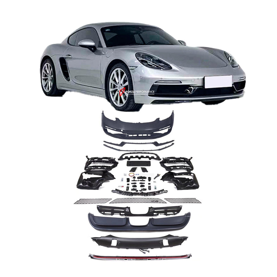 Buy Now CONVERSION UPGRADE BODY KIT for PORSCHE 718 982 CAYMAN BOXSTER upgrade to GTS and upgrade car parts from SIR Tuning at the Best Price. Headlights, Tail lights, Bodykits, Navigations, Carbon body kit and more - Fast & Free Shipping within Europe, US & Worldwide.