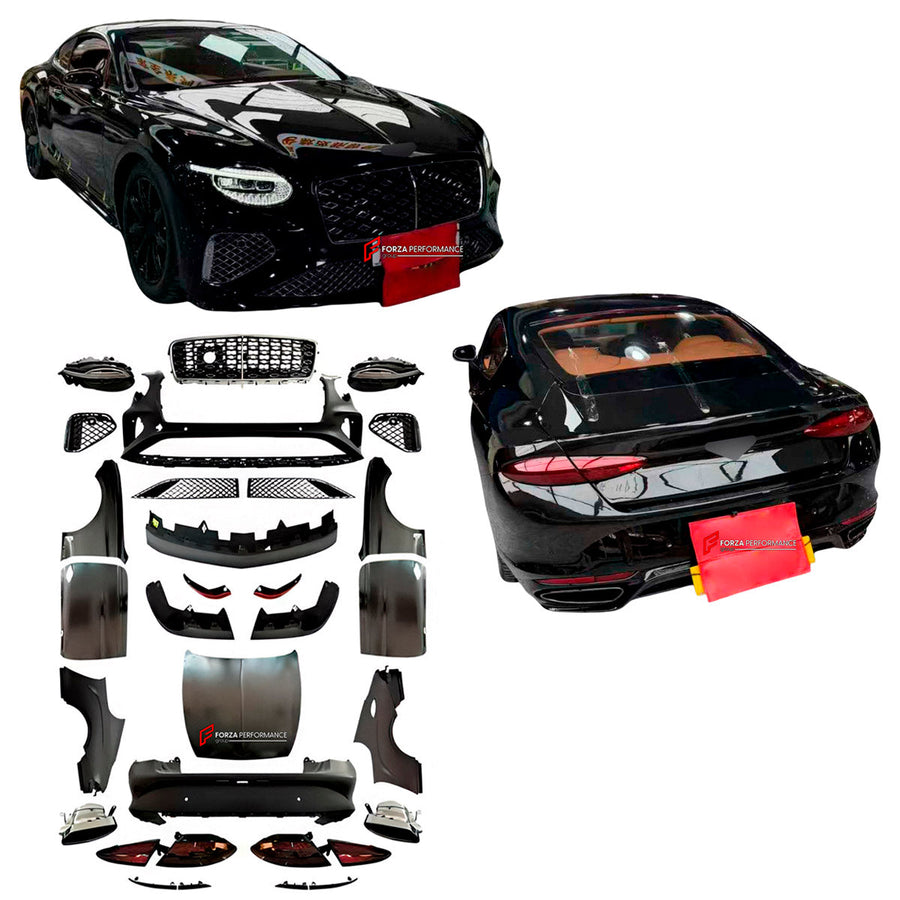 Buy Now BODY KIT for BENTLEY CONTINENTAL GT IV 2024+ and upgrade car parts from SIR Tuning at the Best Price. Headlights, Tail lights, Bodykits, Navigations, body kit and more - Fast & Free Shipping within Europe, US & Worldwide.