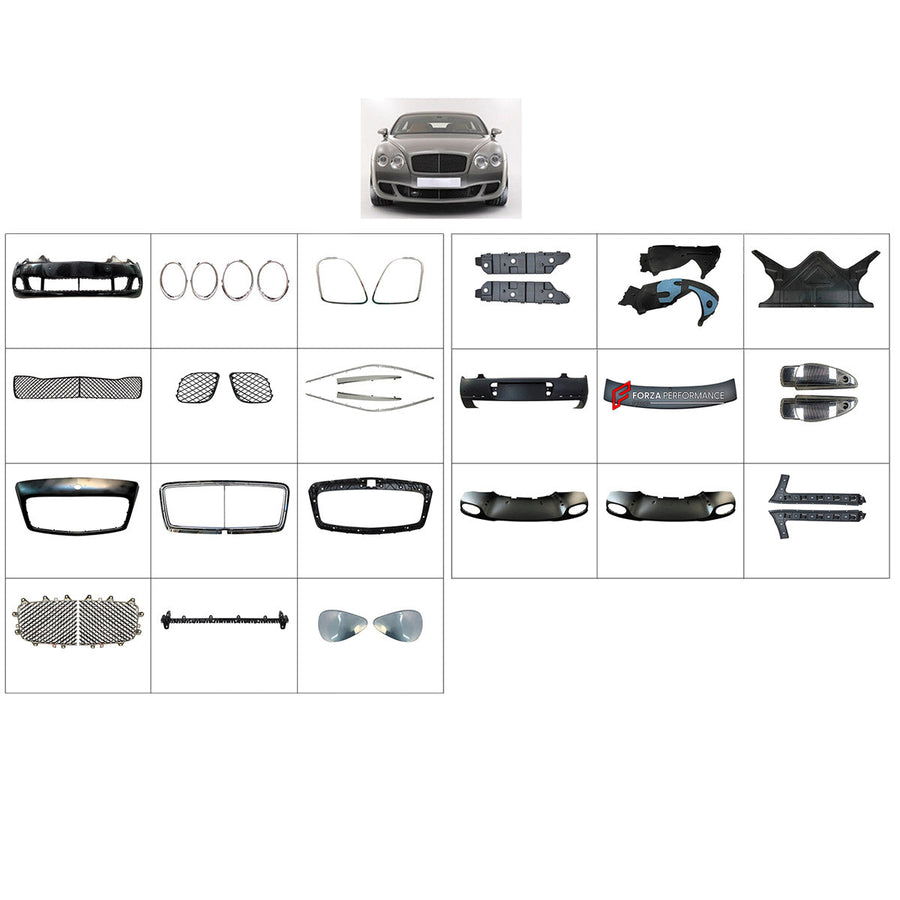Buy Now BODY KIT for BENTLEY FLYING SPUR 2009 - 2012 and upgrade car parts from SIR Tuning at the Best Price. Headlights, Tail lights, Bodykits, Navigations, Body Kit and more - Fast & Free Shipping within Europe, US & Worldwide.