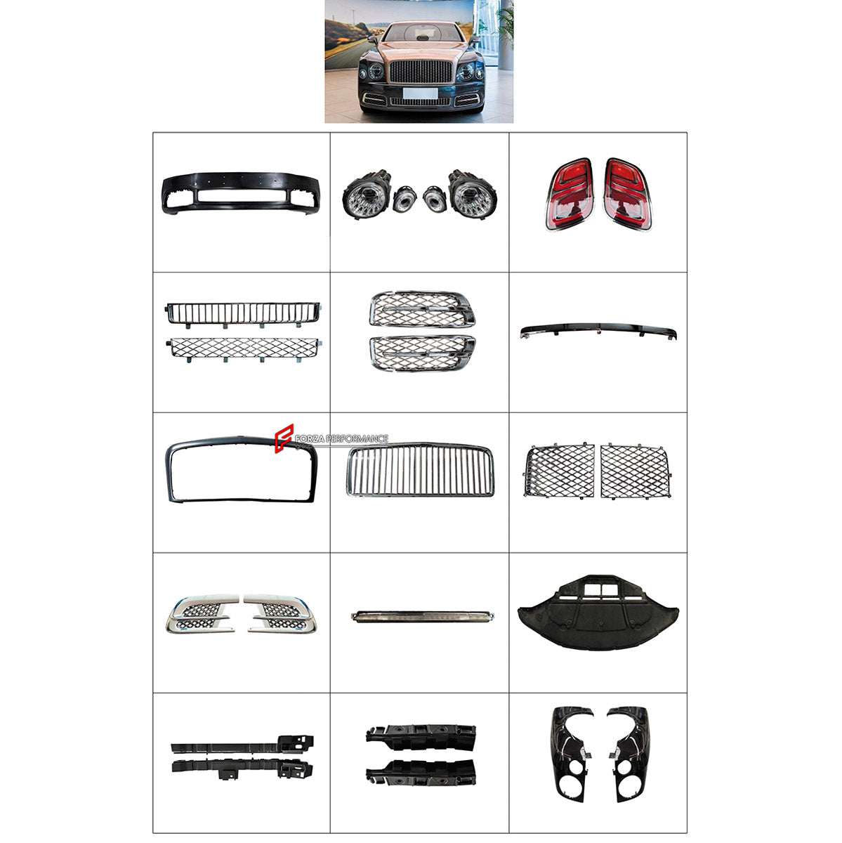 BODY KIT for BENTLEY MULSANNE 2017+