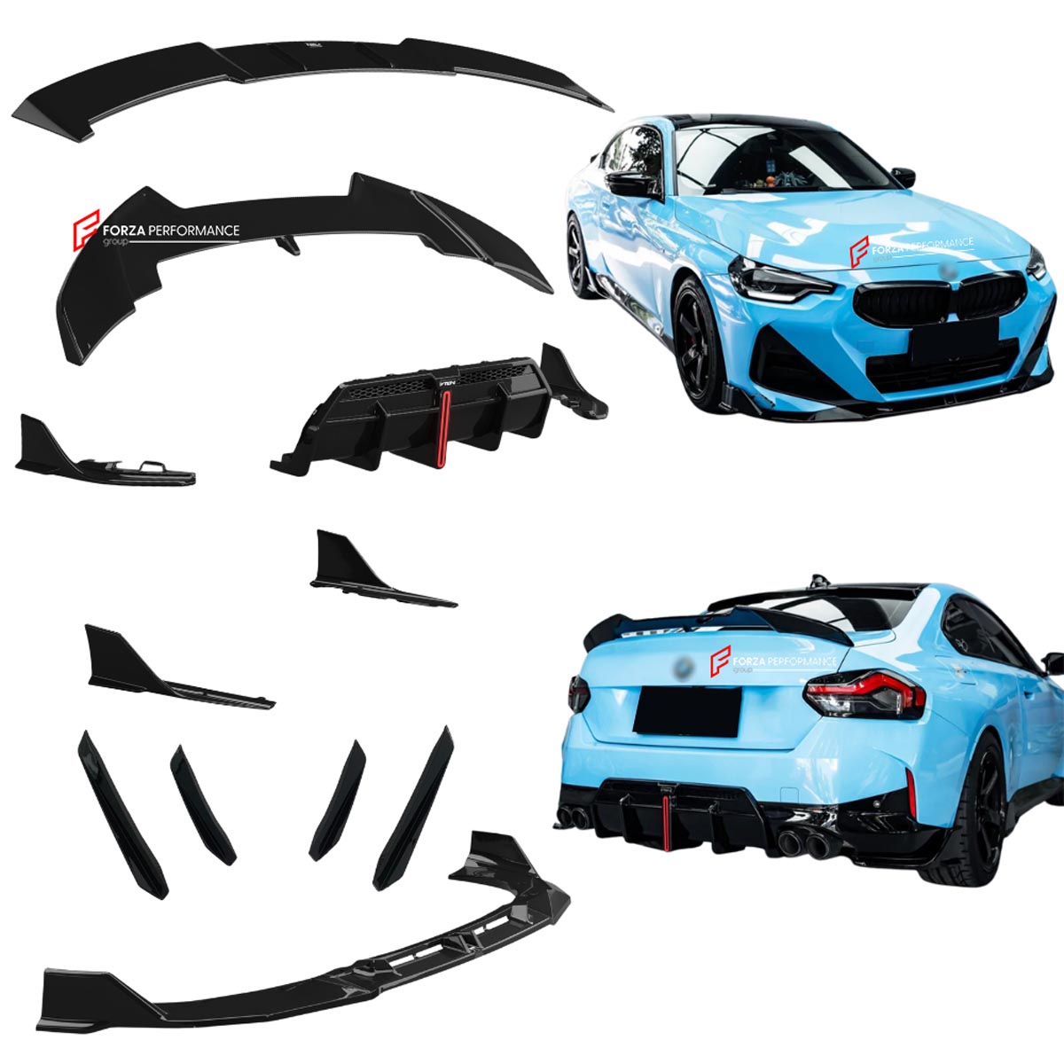 BODY KIT for BMW 2 SERIES M240I 2021+