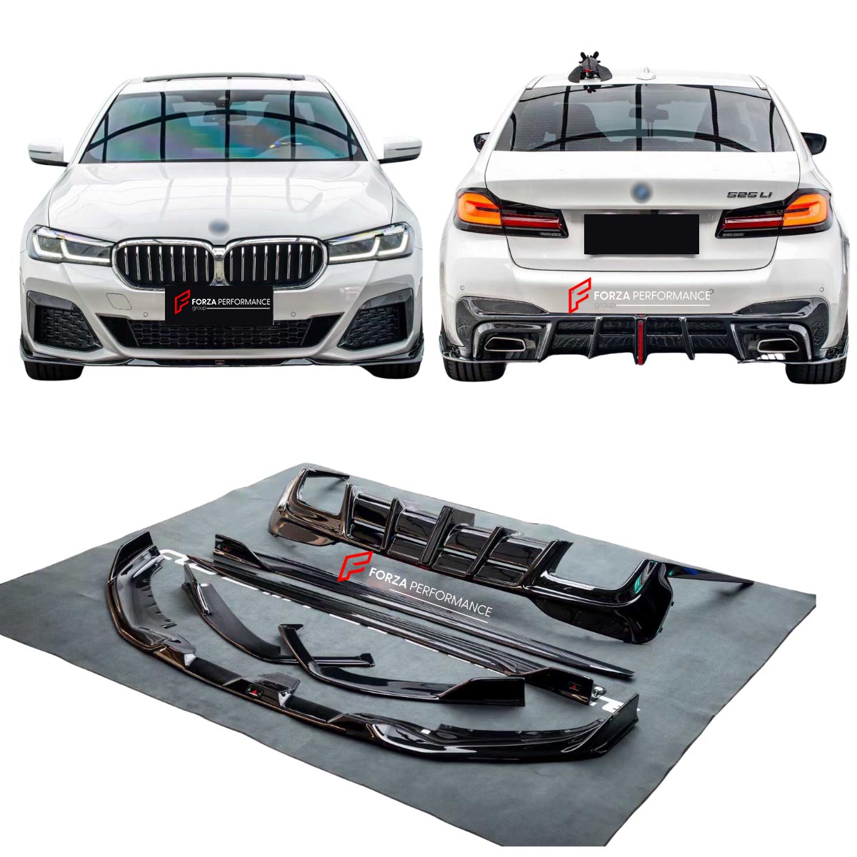 BODY KIT for BMW 5 SERIES G30 530e 530i 540i xDrive M5 F90 2017 - 2020