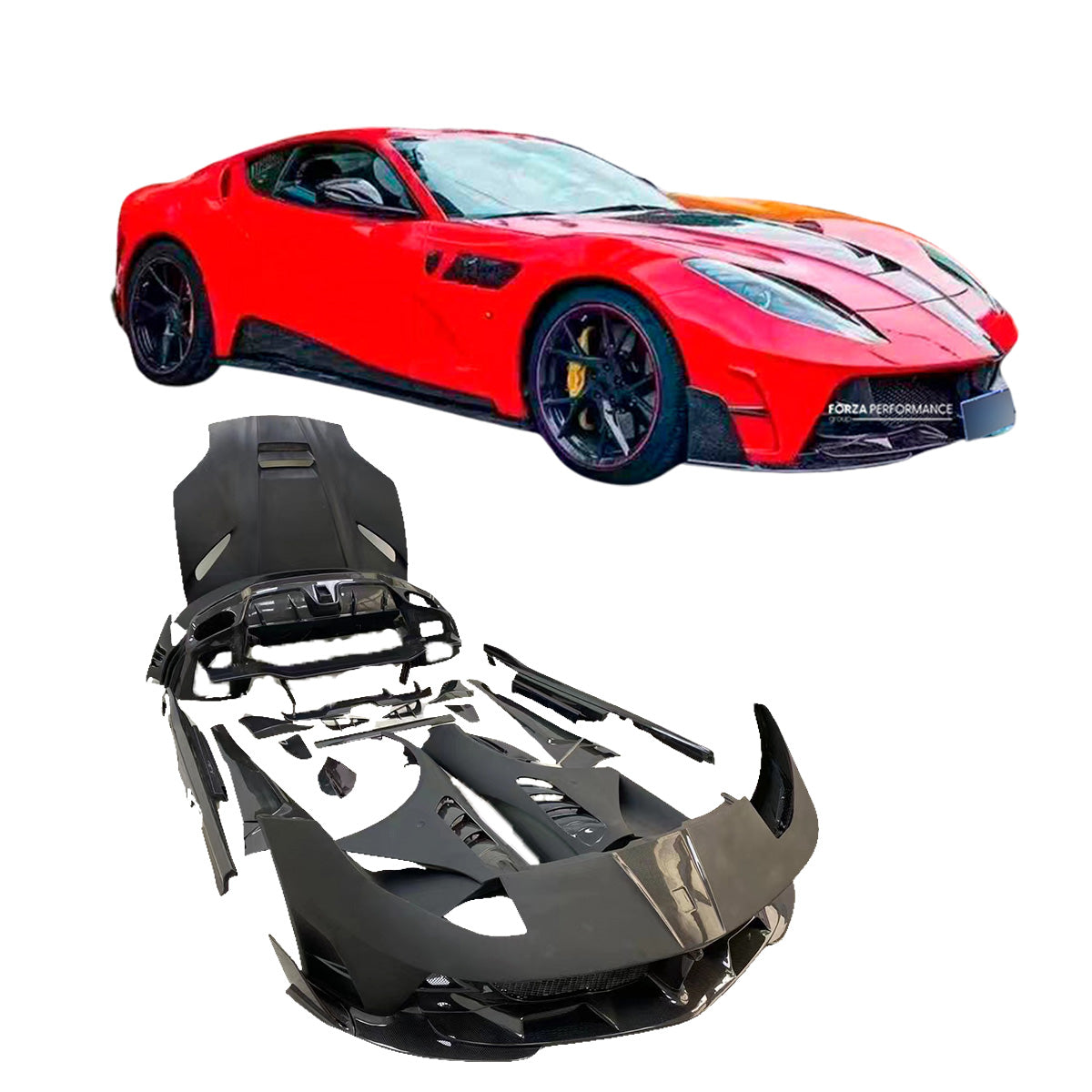 CARBON BODY KIT for FERRARI 812 2017+