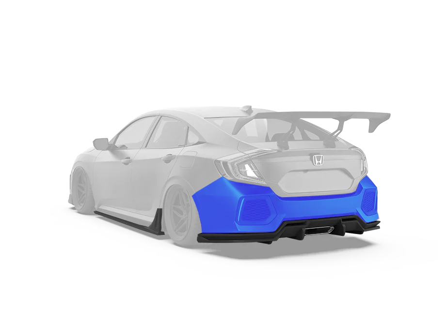 BODY KIT for HONDA CIVIC SEDAN HATCHBACK FC FK 2015 - 2022