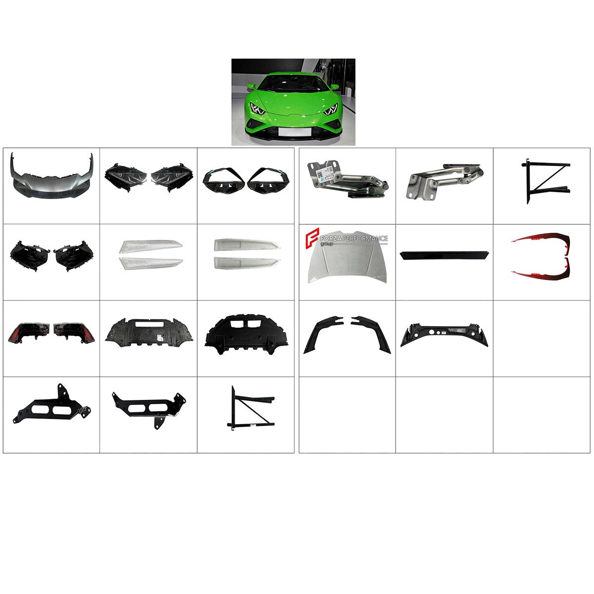 BODY KIT for LAMBORGHINI HURACAN EVO