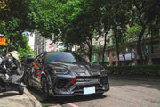DRY CARBON FIBER WIDE BODY KIT WITH EXHAUST CATBACK SYSTEM for LAMBORGHINI URUS SUV 2018 - 2022