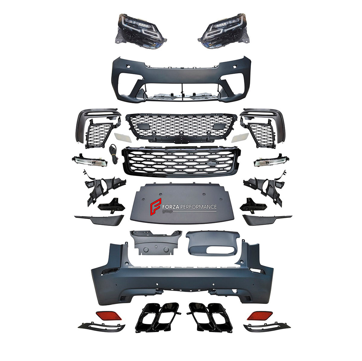 BODY KIT for LAND ROVER RANGE ROVER VELAR 2017 - 2024