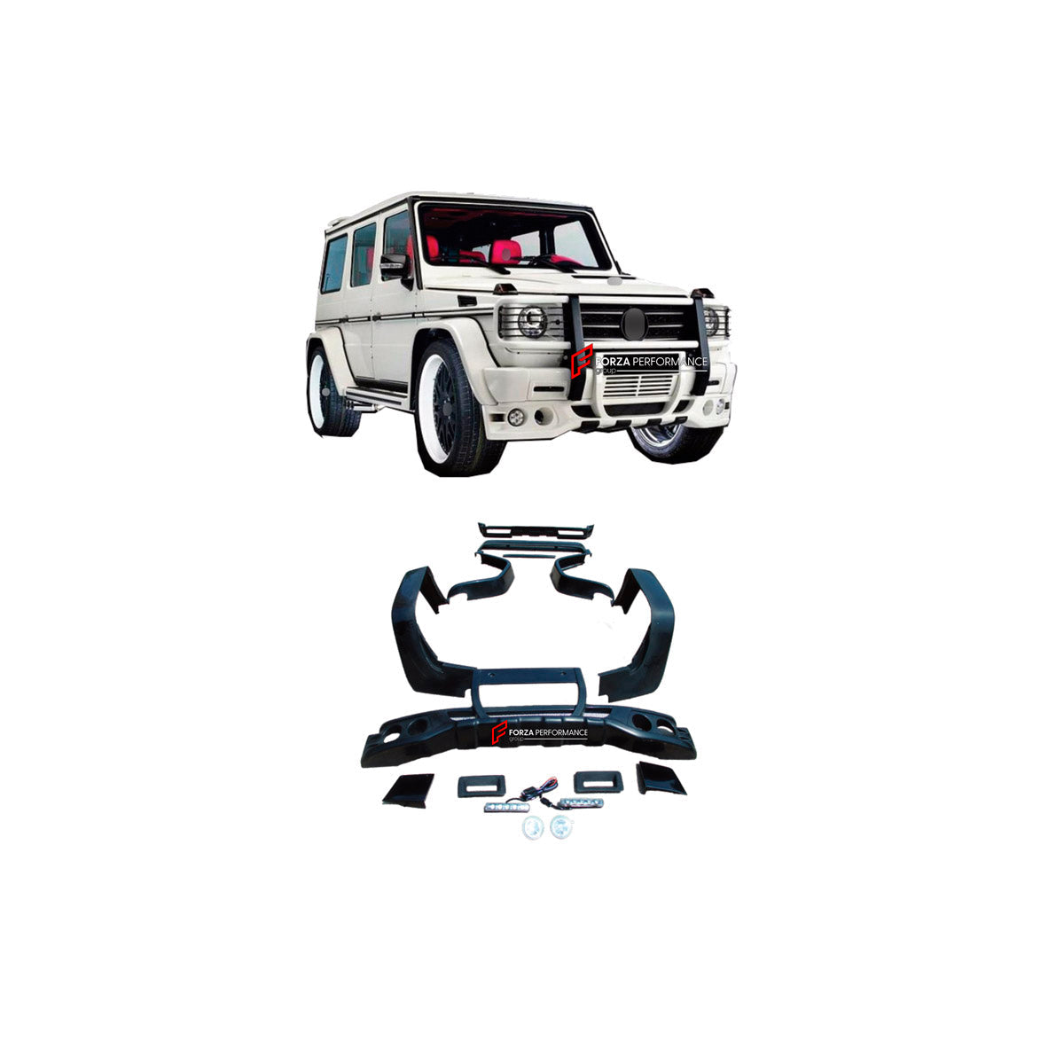 BODY KIT for MERCEDES-BENZ G-CLASS W463 2008 - 2018