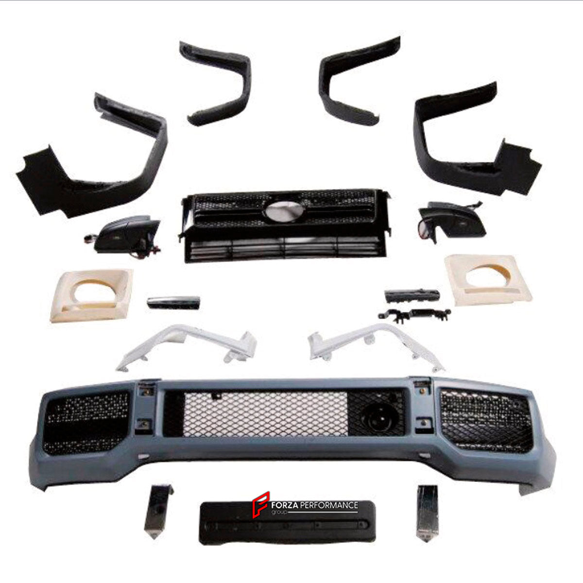 BODY KIT for MERCEDES-BENZ G-CLASS W463 G63 2008 - 2018