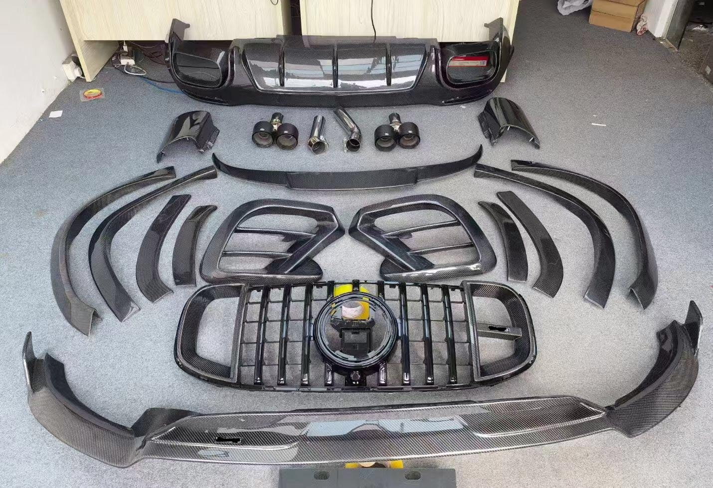 BODY KIT for MERCEDES BENZ GLE V167 AMG 2020+