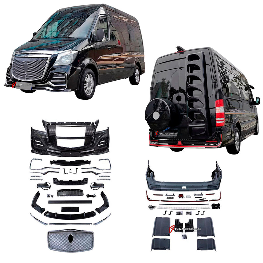 Buy Now BODY KIT for MERCEDES BENZ SPRINTER W906 FACELIFT 2014 - 2018 and upgrade car parts from SIR Tuning at the Best Price. Headlights, Tail lights, Bodykits, Navigations, body kit and more - Fast & Free Shipping within Europe, US & Worldwide.