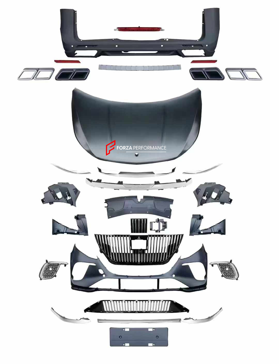BODY KIT for MERCEDES-BENZ V-CLASS VITO W447 2024