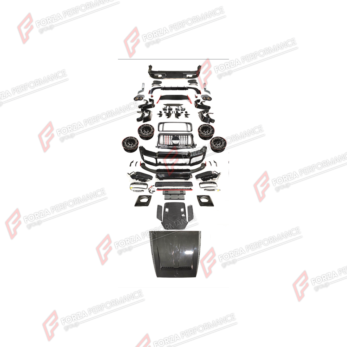 BODY KIT for MERCEDES-BENZ G-CLASS W464 G500 2019 - 2024