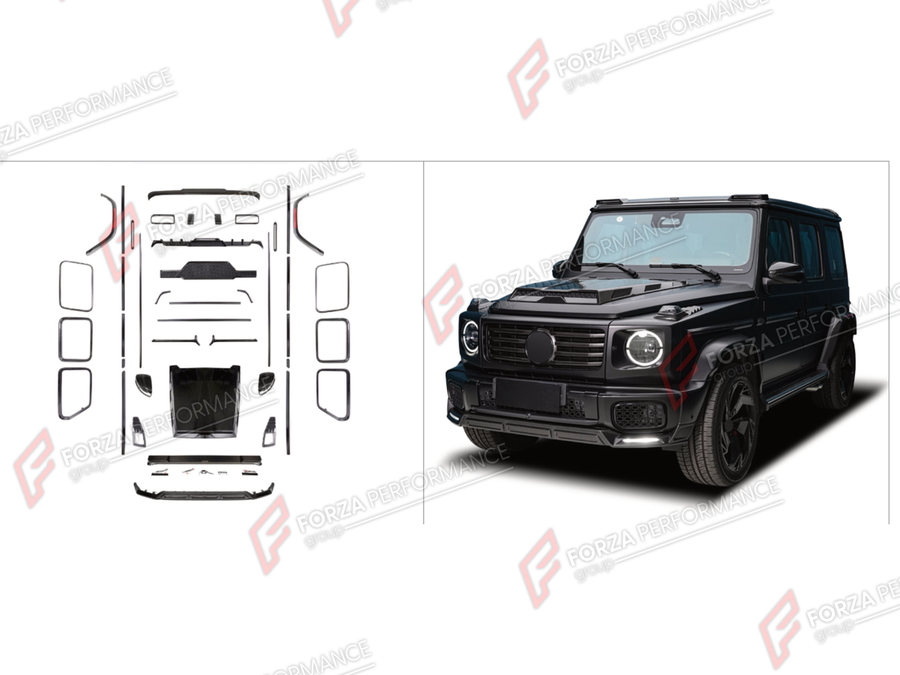 Buy Now BODY KIT for MERCEDES-BENZ G-CLASS W465 G450D 2025+ and upgrade car parts from SIR Tuning at the Best Price. Headlights, Tail lights, Bodykits, Navigations, Body Kit and more - Fast & Free Shipping within Europe, US & Worldwide.