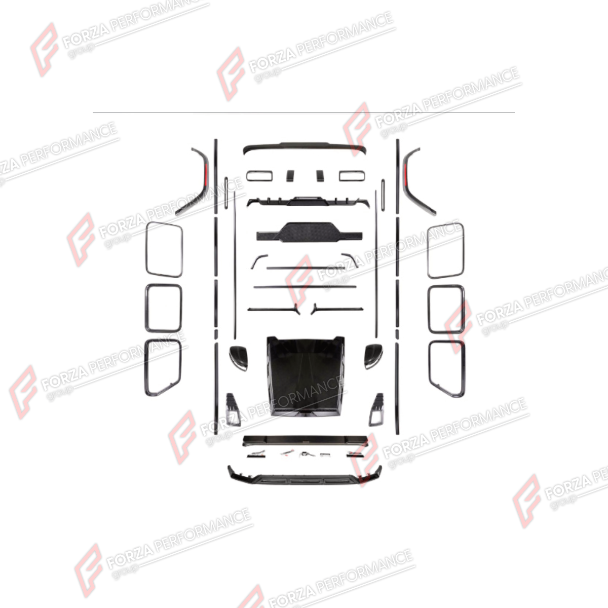 BODY KIT for MERCEDES-BENZ G-CLASS W465 G450D 2025+