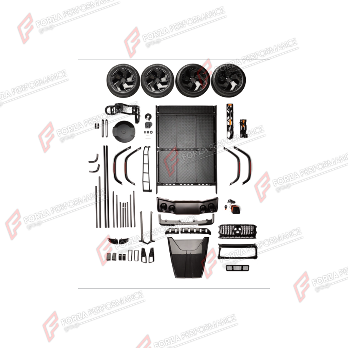 BODY KIT for MERCEDES-BENZ G-CLASS W465 G63 2025+