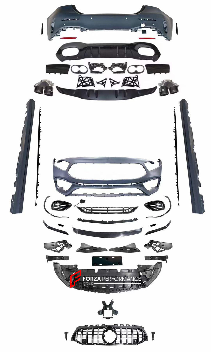 Buy Now BODY KIT for MERCEDES-BENZ A-CLASS W177 A45 S AMG SEDAN 2018+ and upgrade car parts from SIR Tuning at the Best Price. Headlights, Tail lights, Bodykits, Navigations, body kit and more - Fast & Free Shipping within Europe, US & Worldwide.