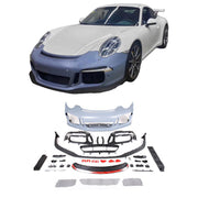 CONVERSION UPGRADE FRONT BUMPER KIT for PORSCHE 911 991.1 2011 - 2017 upgrade to GT3