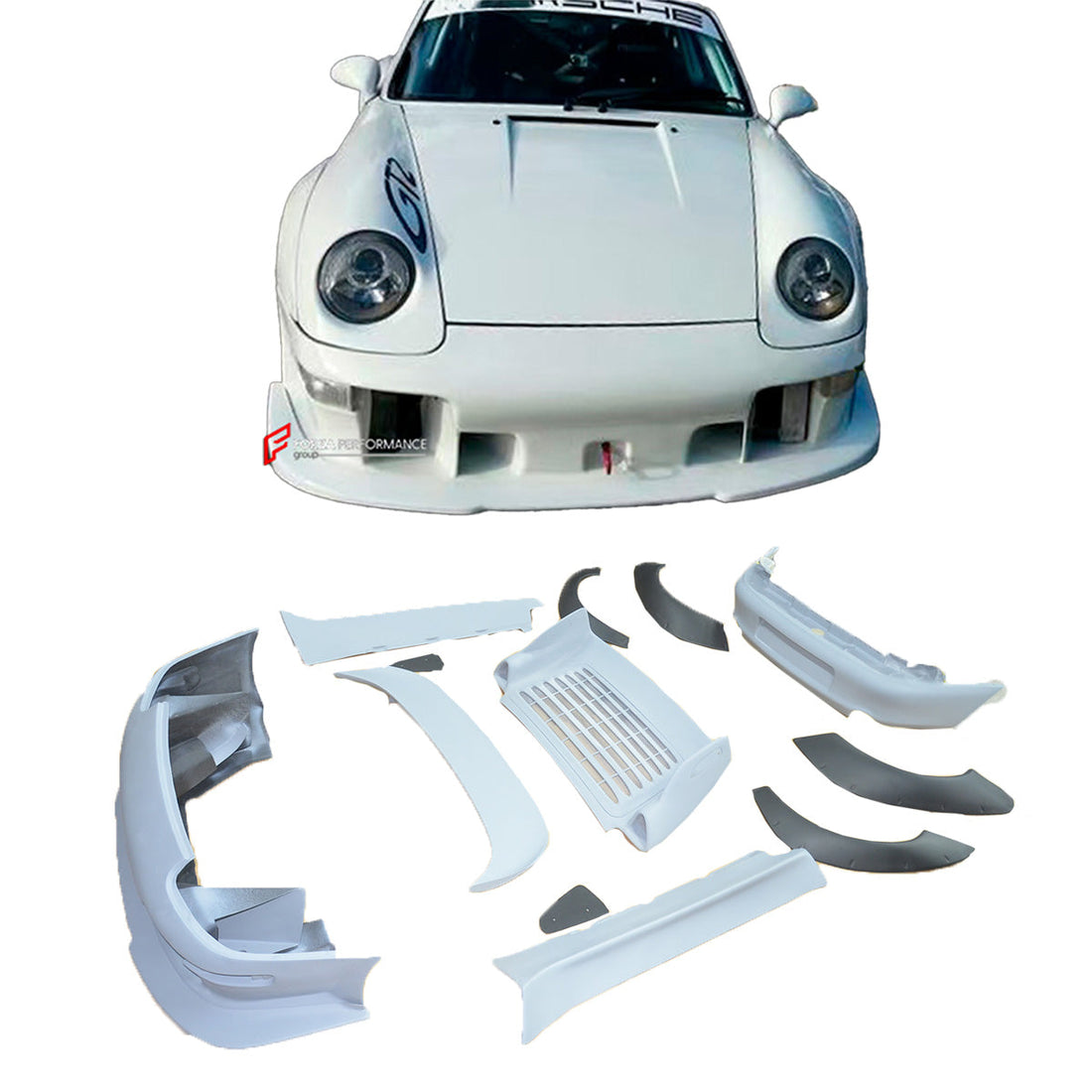 Buy Now BODY KIT for PORSCHE 911 993 1993 - 1998 and upgrade car parts from SIR Tuning at the Best Price. Headlights, Tail lights, Bodykits, Navigations, body kit and more - Fast & Free Shipping within Europe, US & Worldwide.