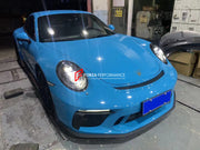 CONVERSION UPGRADE FRONT BUMPER WITH HEADLIGHTS for PORSCHE 911 CARRERA 991.1 991.2 2011 - 2020 upgrade to GT3