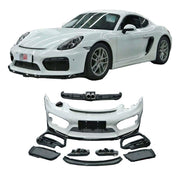 CONVERSION UPGRADE BODY KIT for PORSCHE CAYMAN BOXSTER 981 2013 - 2016 upgrade to GT4