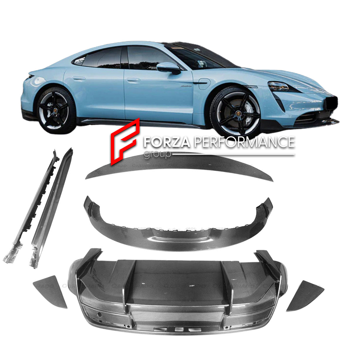 BODY KIT for PORSCHE TAYCAN J1 OD STYLE