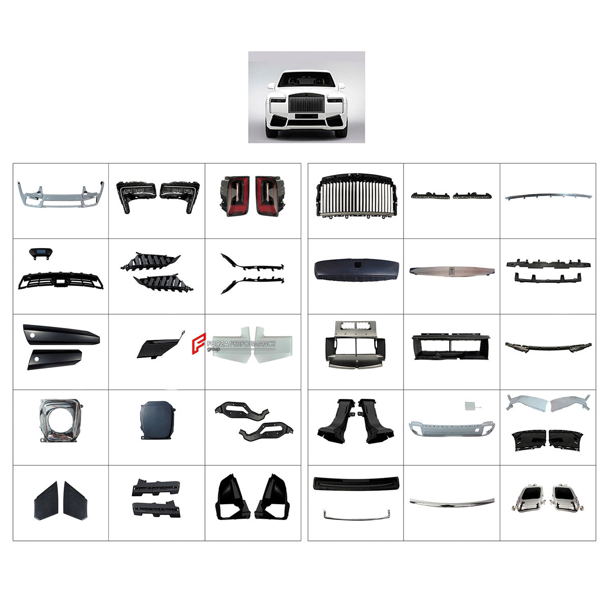 BODY KIT for ROLLS-ROYCE CULLINAN 2025+