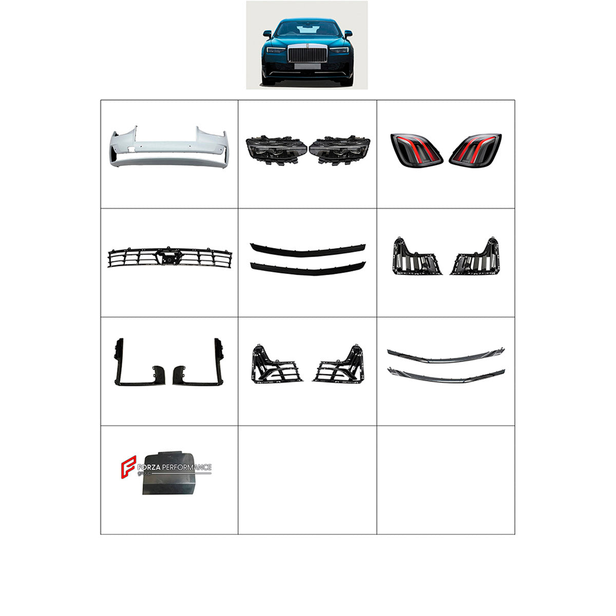BODY KIT for ROLLS-ROYCE GHOST 2025+