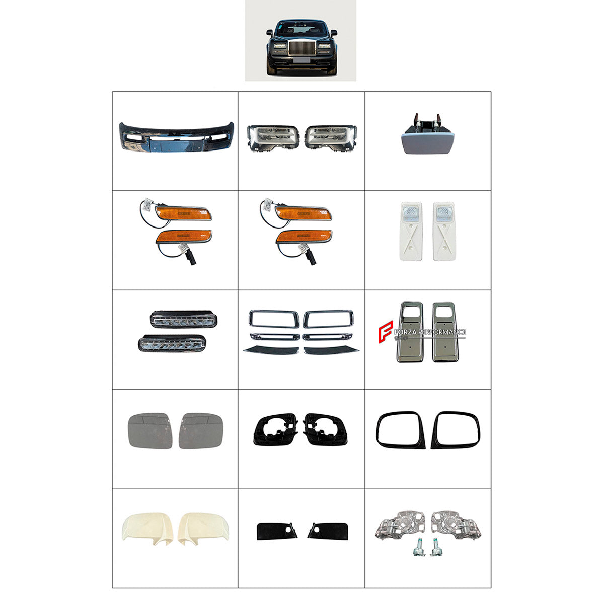 BODY KIT for ROLLS-ROYCE PHANTOM 2013 - 2017