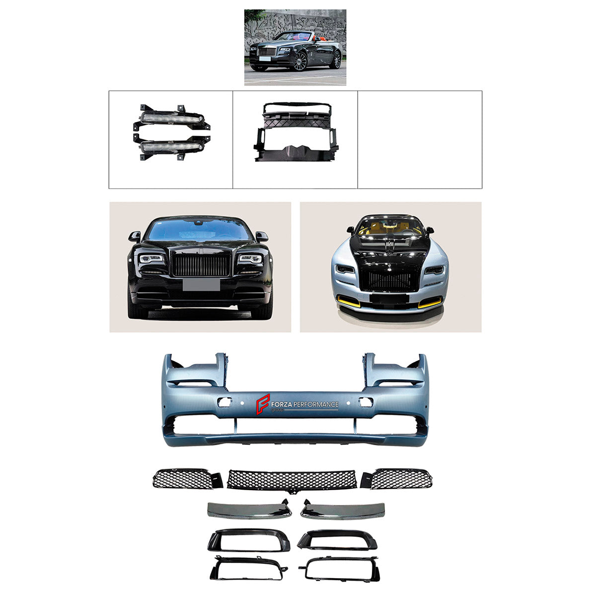 BODY KIT for ROLLS-ROYCE WRAITH 2021+