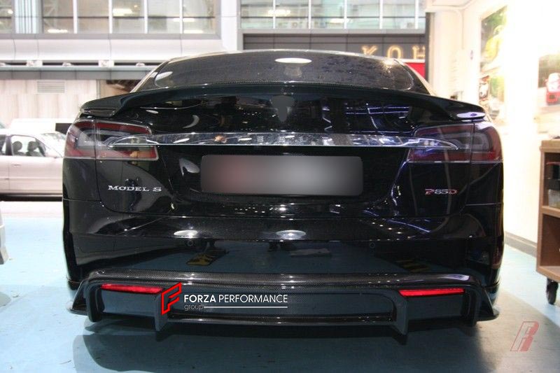 CARBON REAR SPOILER for TESLA MODEL S