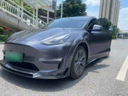 CARBON FIBER BODY KIT for TESLA Model Y 2020+ FRONT LIP REAR DIFFUSER SIDE SKIRTS SPOILER