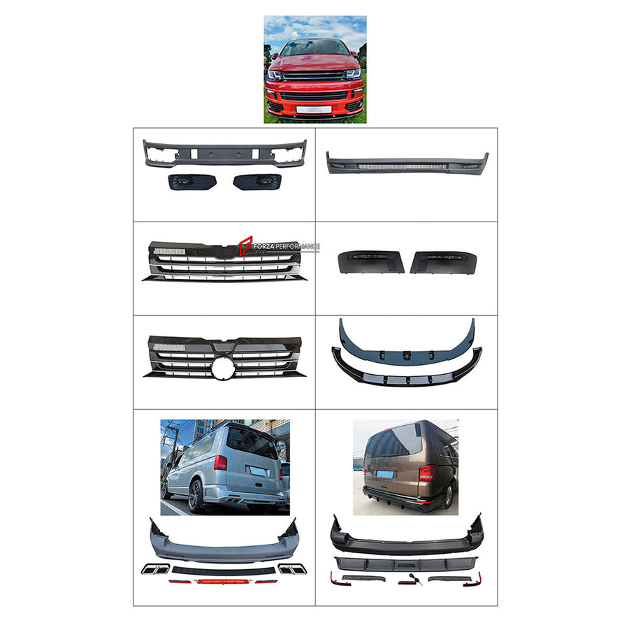 Buy Now BODY KIT for VOLKSWAGEN MULTIVAN T5.1 2010 - 2015 and upgrade car parts from SIR Tuning at the Best Price. Headlights, Tail lights, Bodykits, Navigations, Body Kit and more - Fast & Free Shipping within Europe, US & Worldwide.