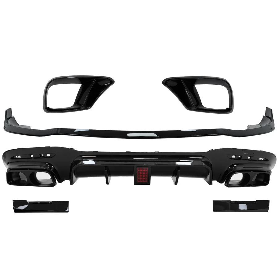 Body Kit Front Bumper Lip and Air Diffuser suitable for Mercedes S-Class W222 Facelift S65 S63 (07.2017-08.2020) Sedan – prod