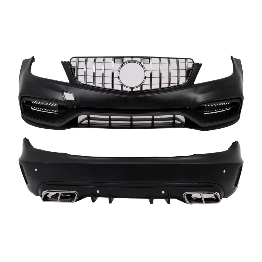 Body Kit suitable for Mercedes C-Class W204 (2007-2015) Conversion to W205 C63 Design – product image 1