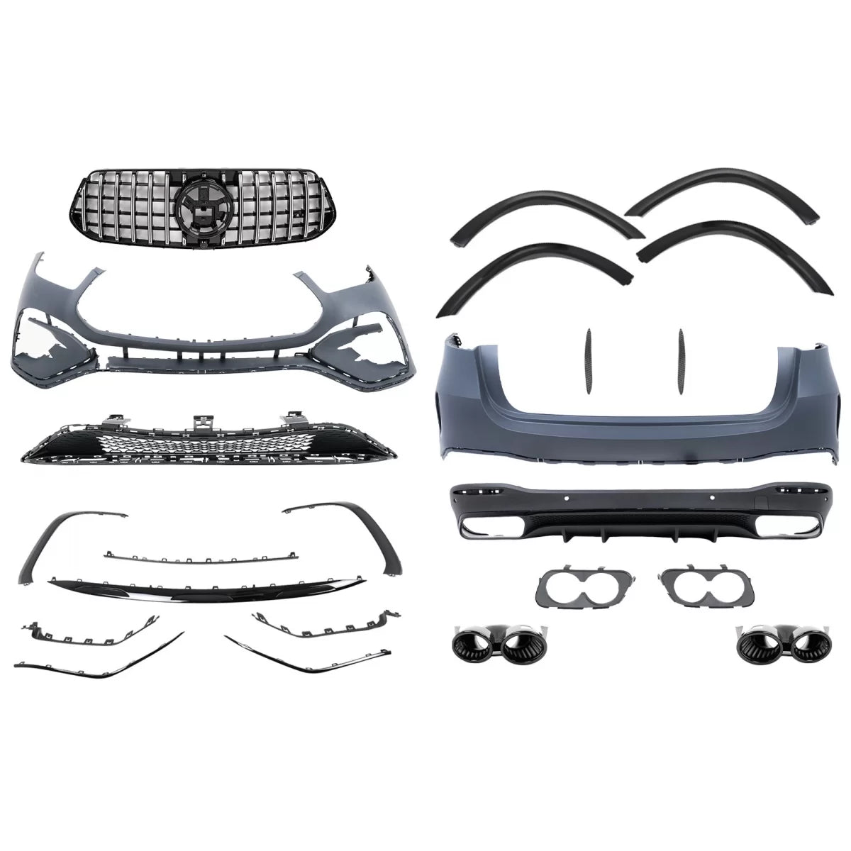 Body Kit suitable for Mercedes GLE W167 SUV (2024-Up) GLE53 Design – product image 1