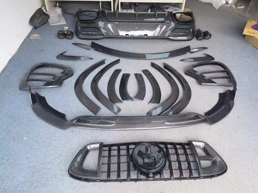 Buy Now CARBON BODY KIT for MERCEDES-BENZ AMG GLE 63 COUPE C167 2020+ and upgrade car parts from SIR Tuning at the Best Price. Headlights, Tail lights, Bodykits, Navigations, body kit and more - Fast & Free Shipping within Europe, US & Worldwide.