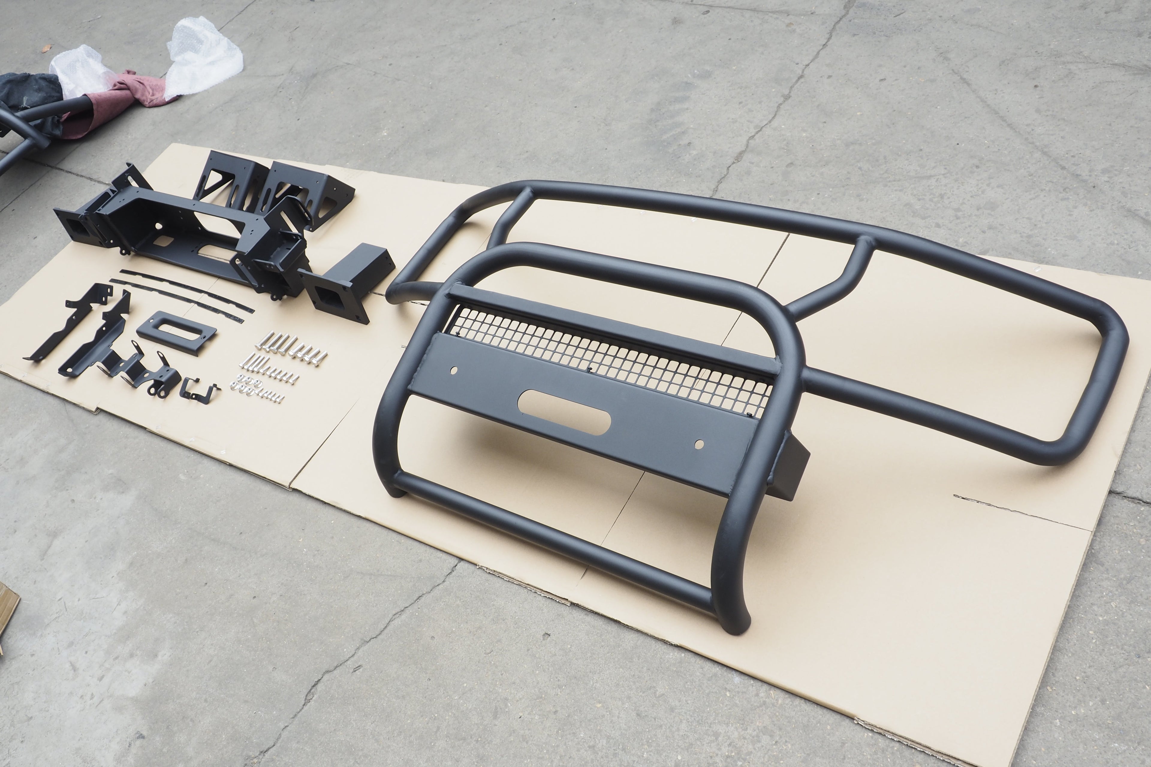 Bumper Guard + Winch bracket for New Land Rover DEFENDER L663 2020+