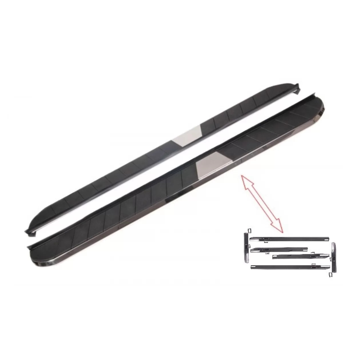 Brackets Running Boards Side Steps suitable for NISSAN X-Trail III (T32) (2013-Up) – product image 1