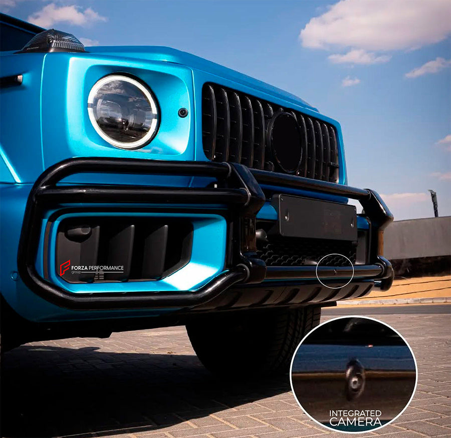 Buy Now OEM BULLBAR for MERCEDES-BENZ G63 AMG W465 2024+ and upgrade car parts from SIR Tuning at the Best Price. Headlights, Tail lights, Bodykits, Navigations, Carbon body kit and more - Fast & Free Shipping within Europe, US & Worldwide.
