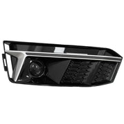 Bumper Lower Grille ACC Covers Side Grilles suitable for Audi A4 B9 S-Line Sedan Avant (2016-2018) RS4 Design Silver Edition 