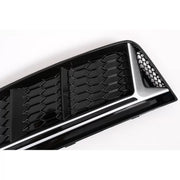 Bumper Lower Grille Covers Side Grilles suitable for Audi A4 B9 Sedan Avant (2016-2018) RS4 Design – product image 3