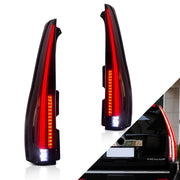 Vland Carlamp LED Tail Lights For 2007-2014 Cadillac Escalade Clear Lens